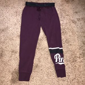 PINK Victoria secret Cotton STRETCH tight sweats